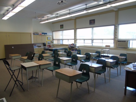 Grade 7-8 classroom